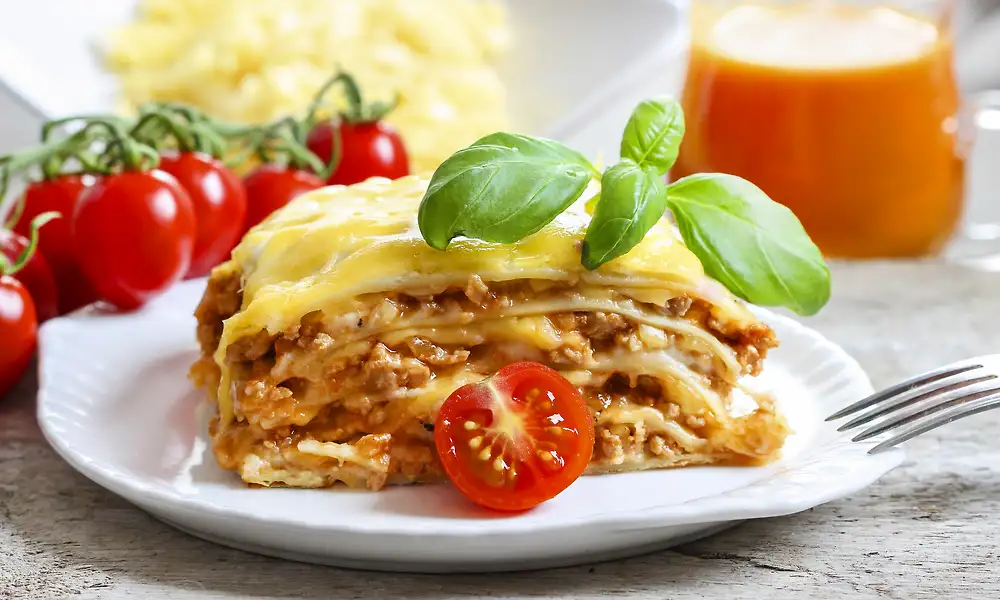 Helppo lasagne