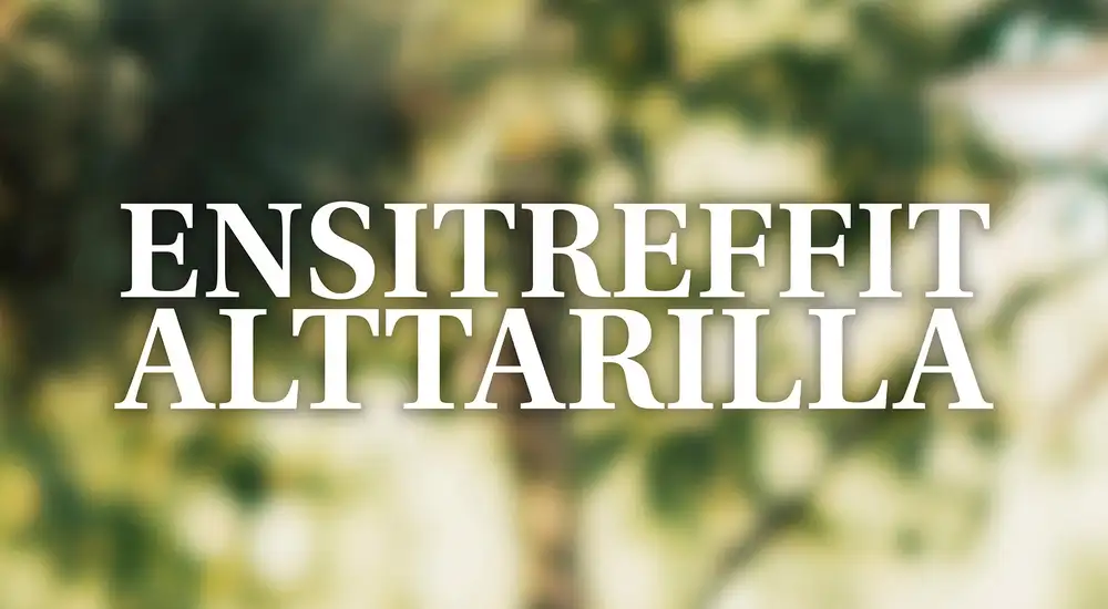 Ensitreffit alttarilla Kari Kanala