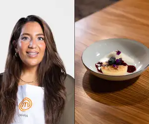 MasterChef Suomi: Zahran voittoresepti - Kookos-mannakakku ja vanilja-appelsiinikukkavesijäätelö